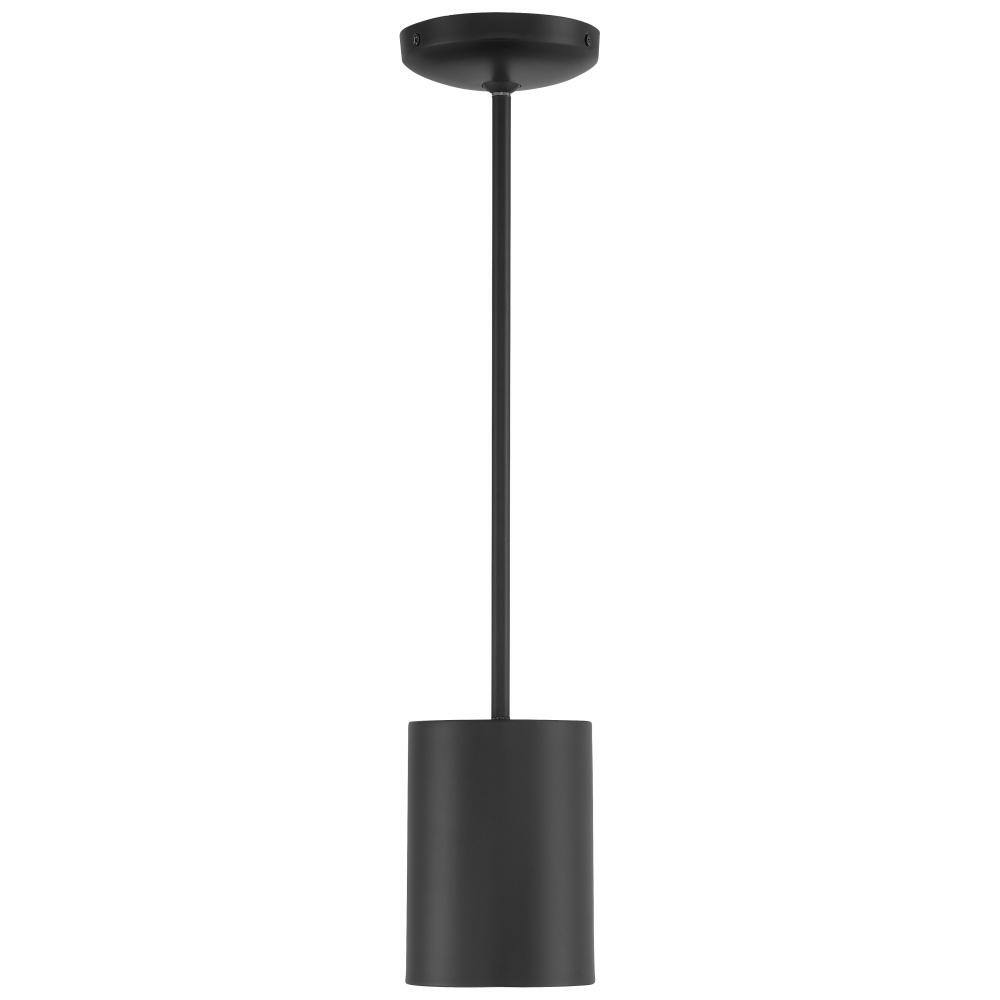 Pilson Matte Black 24" LED Pendant Light