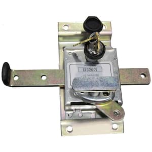 Classic Series Steel Silver Keyed Sliding Cellar Door Lock