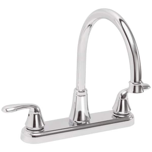 Premier Waterfront 2-Handle Standard Kitchen Faucet in Chrome 3577631 ...