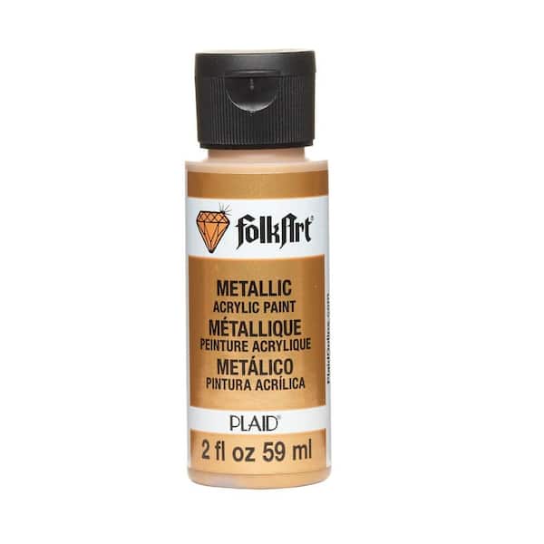 FolkArt 2 oz. Royal Gold Metallic Craft Paint