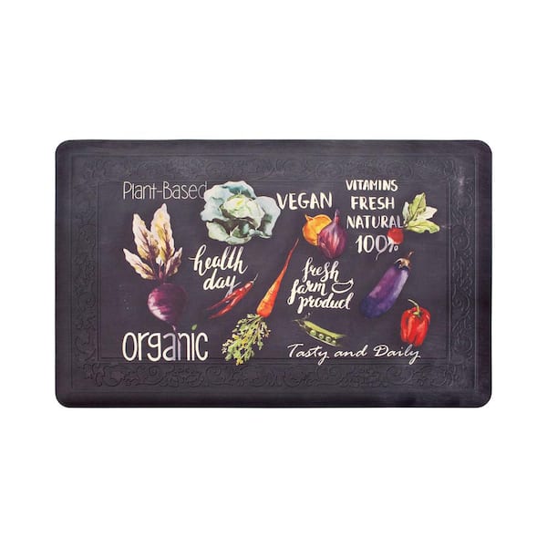 Chef Gear Healthy Living 20 in. x 32 in. Anti-Fatigue Gelness Kitchen Mat