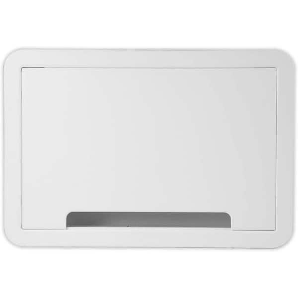 On-Q 9-inch Wi-Fi Ready Dual-Purpose In-Wall Enclosure for Structured Wiring and AV Components
