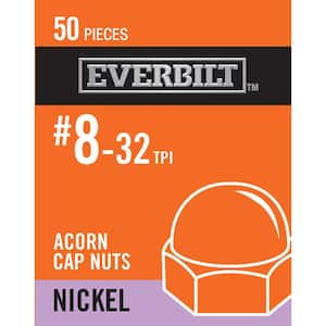 Type 18-8 Stainless Steel Size 3/8-16 Cap (Acorn) Nut