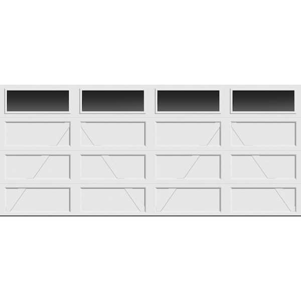 XL1200 外装1式 パールホワイト Clopay Classic Steel Long Panel 16 ft x 7 ft Insulated 12.9 R