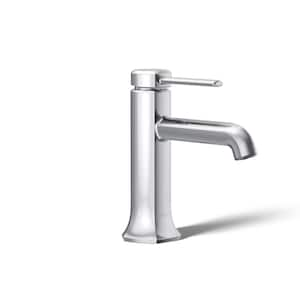 Occasion Single-Handle Single Hole Bathroom Faucet in Polished Chrome