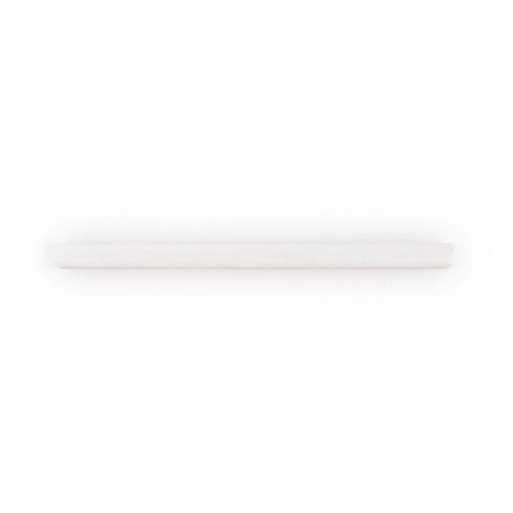 Thassos White 0.75 in. x 12 in. Polished Marble Pencil Trim Wall Tile (0.0625 sq. ft./Each) price history on PriceWatchPro