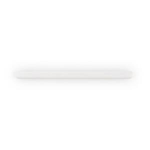 Thassos White 0.75 in. x 12 in. Polished Marble Pencil Trim Wall Tile (0.0625 sq. ft./Each)