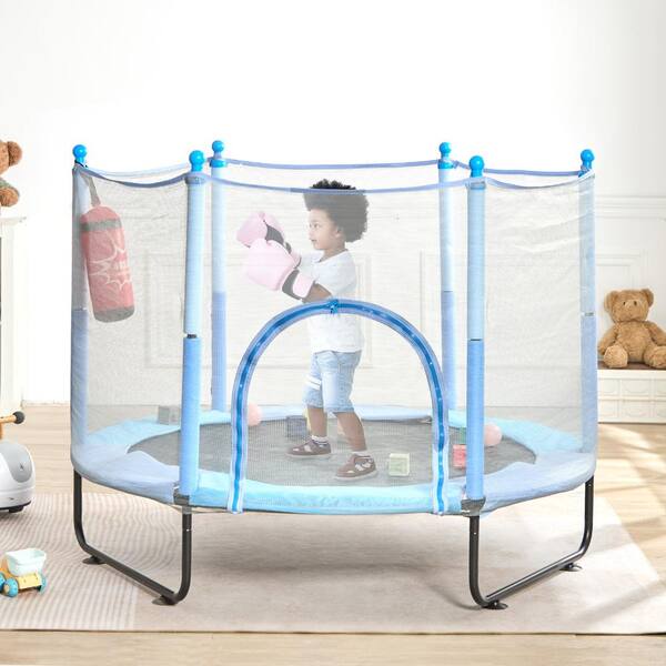 VEVOR 60 in. Kids Trampoline 5ft. Indoor Outdoor Trampoline