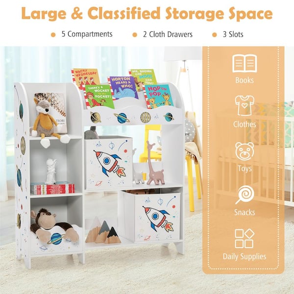 Storage Bins for Shelves Book Storage Box Bins for Clothing