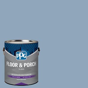 1 gal. PPG1155-5 Dresden Dream Satin Interior/Exterior Floor and Porch Paint