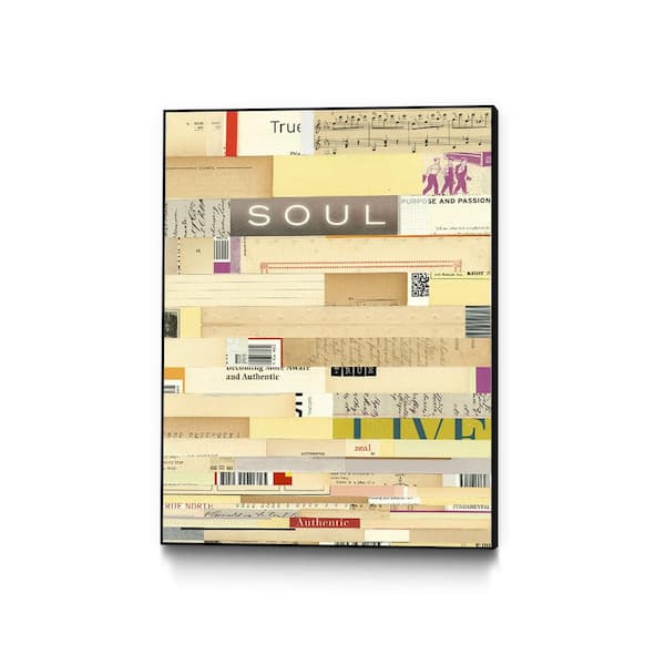 Unbranded 30 in. x 40 in. "True III" by Nikki Galapon Framed Wall Art