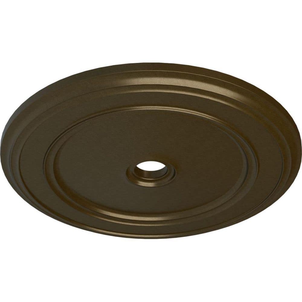 Classic Hand-Painted Brass Ceiling Medallion 41 1/8"