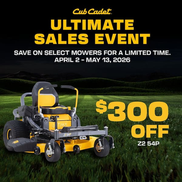 Ultima Z2 54in. Fabricated Deck 23HP V-Twin Kawasaki FR Series Engine Dual Hydro Drive Gas Zero Turn Riding Lawn Mower