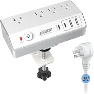 ACKYLED 16 AC Outlets with 6 USB Ports 1050J Power Strip Tower Surge  Protector