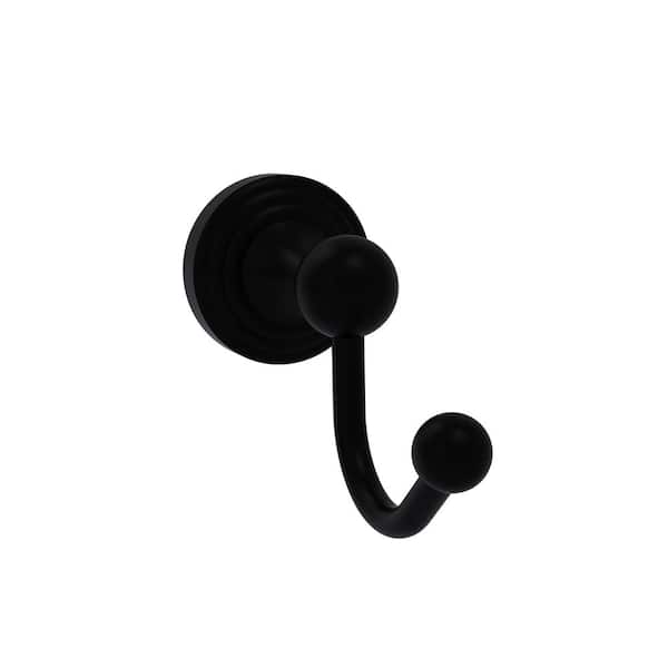 Allied Brass Sag Harbor Collection J-Hook Robe/Towel Hook in Matte Black