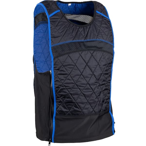 Unbranded EZ-Cool X-Large Black Nylon HyperKewl Evaporative Tank Top with Zipper