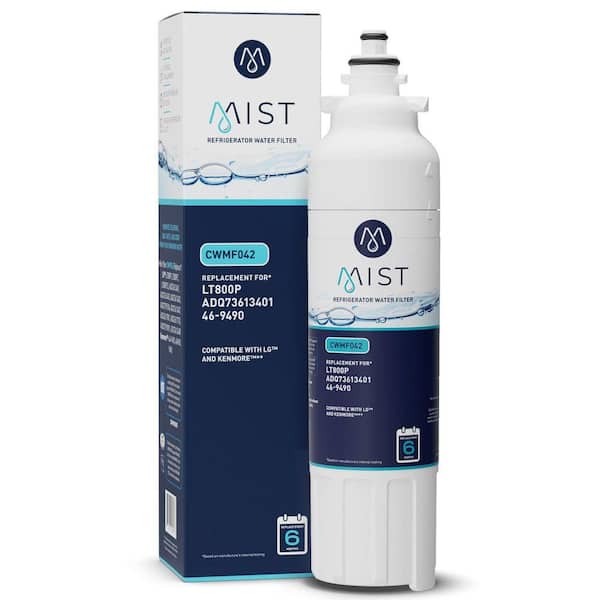 LT800P Refrigerator Water Filter compatible with LG LT800P, ADQ736134, Kenmore 9490, 46-9490, 469490 (1 Pack)