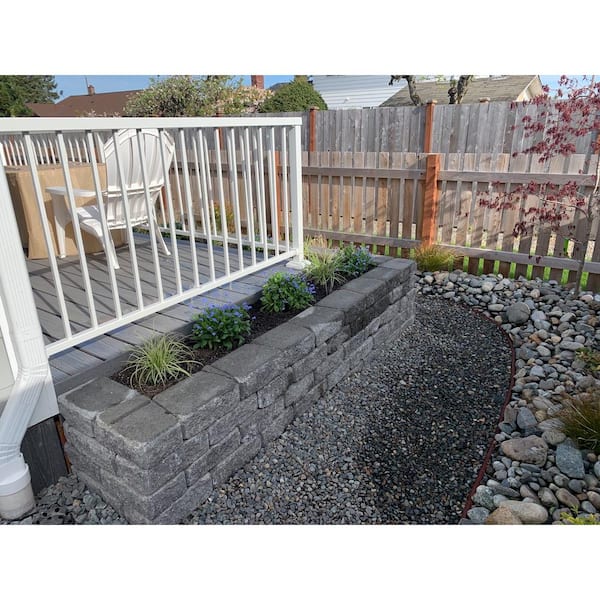 Al13 Home Rail 6.1 in. H x 6.1 in. W Matte White Aluminum Line Post with Base Cover and Brackets Stair Railing Kit