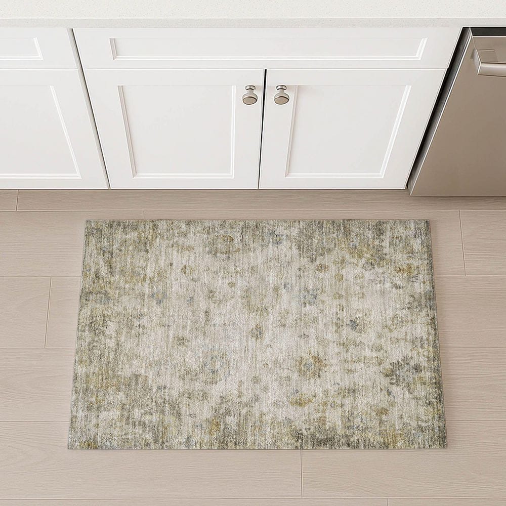 Chantille Machine Washable Indoor/Outdoor Abstract ACN2301 Taupe 2 ft. x 3 ft. Accent Rug price history on PriceWatchPro