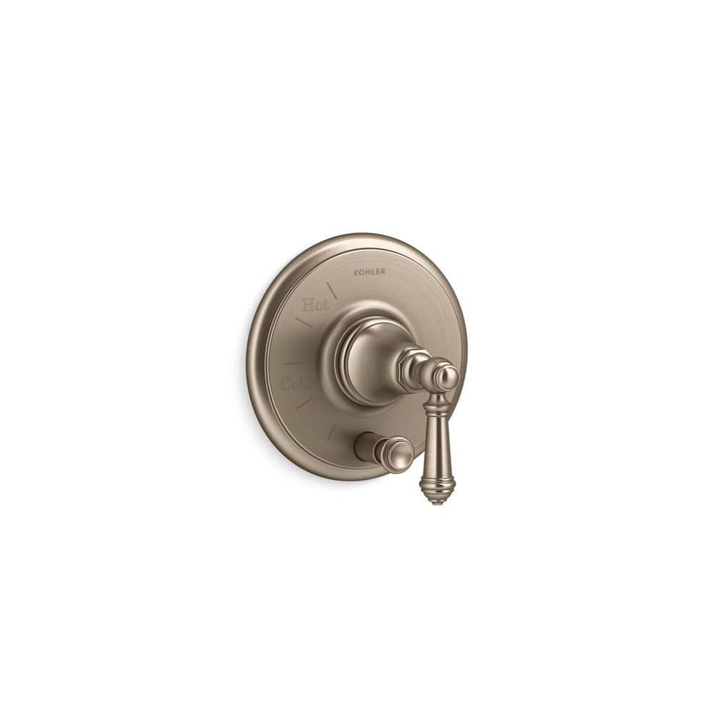 Artifacts 1-Handle Wall Mount Valve Handle Trim Kit in Vibrant Brushed Bronze (Valve Not Included) price history on PriceWatchPro