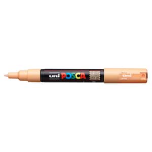 PC-1M Extra Fine Bullet Paint Marker, Light Orange