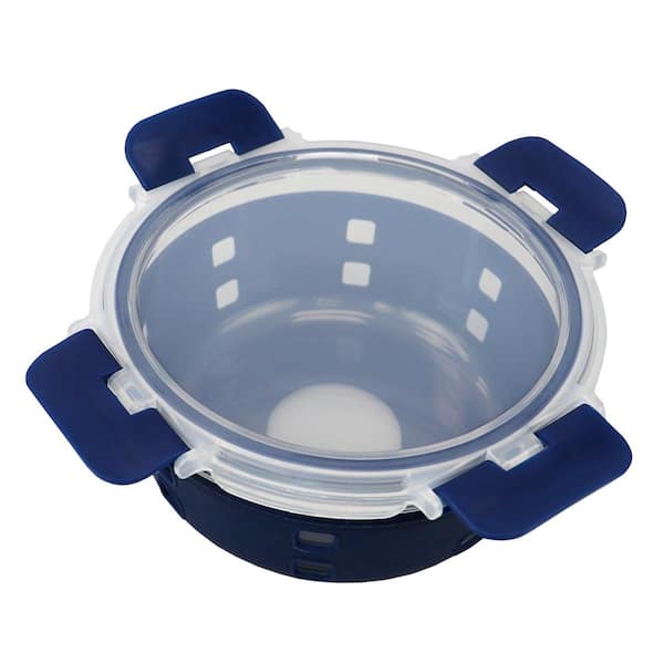 High Boron Glass Food Storage Container With Lid Separation, Glass