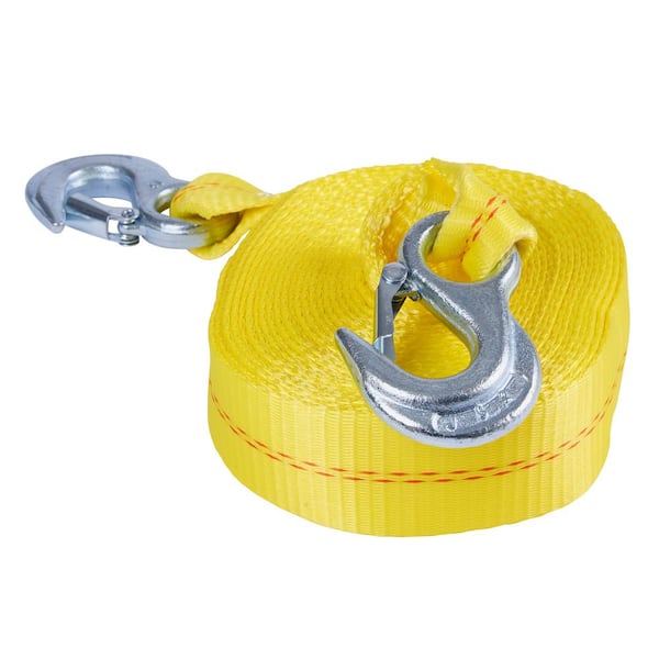 Buy Viva City Yellow Nylon Heavy Duty Car Towing Rope with Forged Hooks at  Both Ends Online At Price ₹304