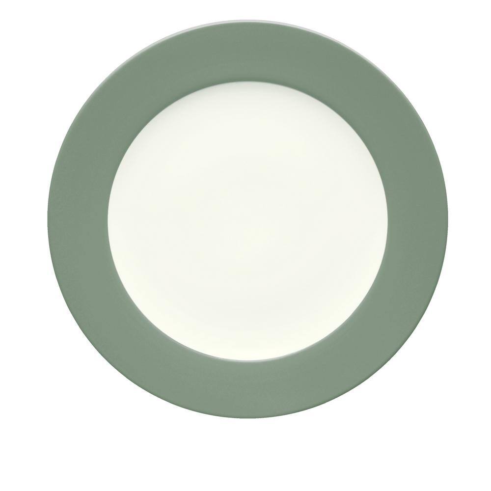 Noritake Colorwave Green Stoneware Rim Dinner Plate 11 In. 8485-606 ...