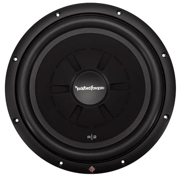 Rockford Fosgate 12 in. 500-Watt Shallow Mount Slim Car Subwoofer R2SD4-12