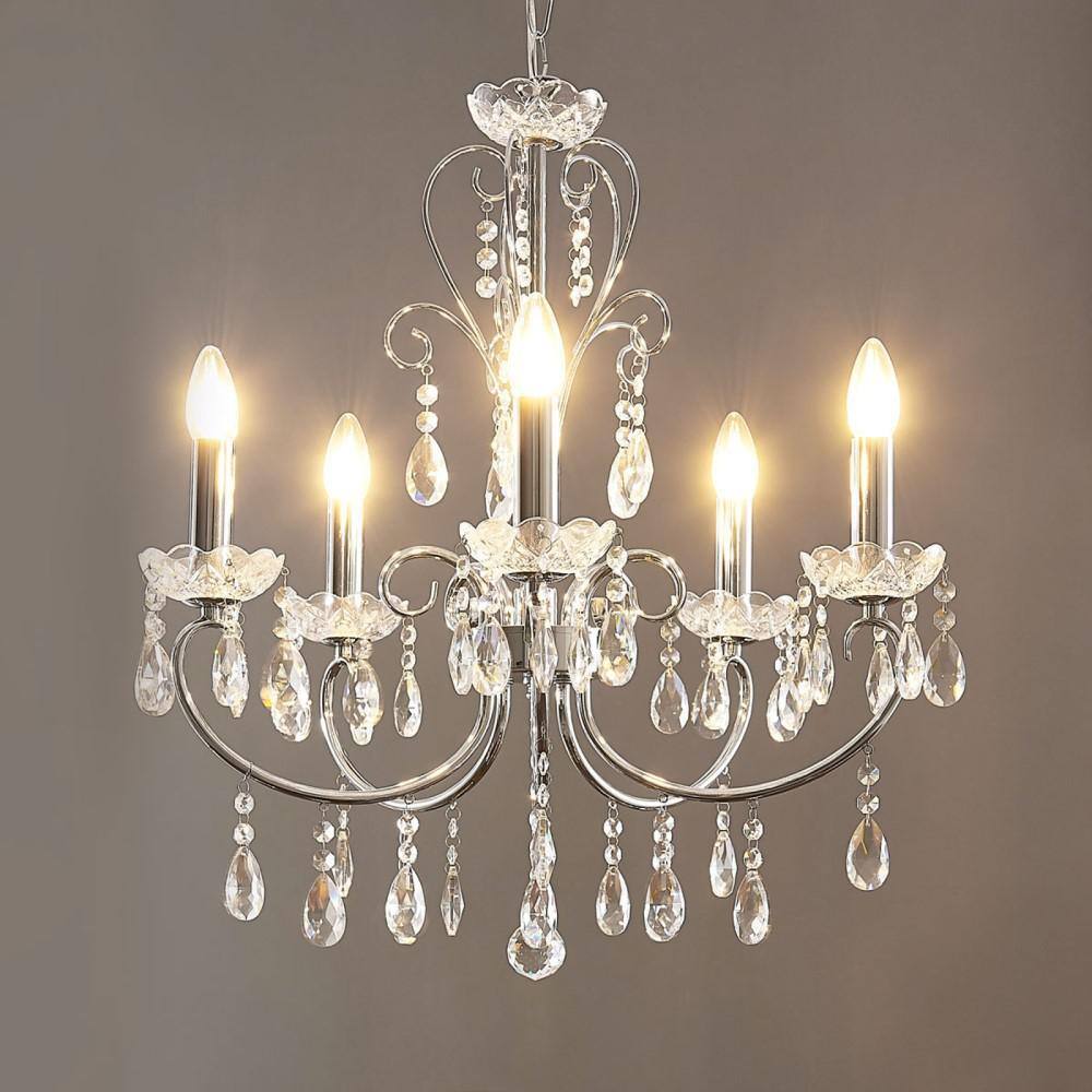 Clear 100-Watt Equivalent LED Filament Candelabra Bulb 2-Pack