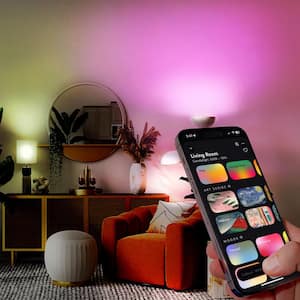 100-Watt Equivalent A21 Multi-Color 9000K Wi-Fi LED light Bulb Works w/Alexa/Hey Google/HomeKit Tunable White (1-Bulb)