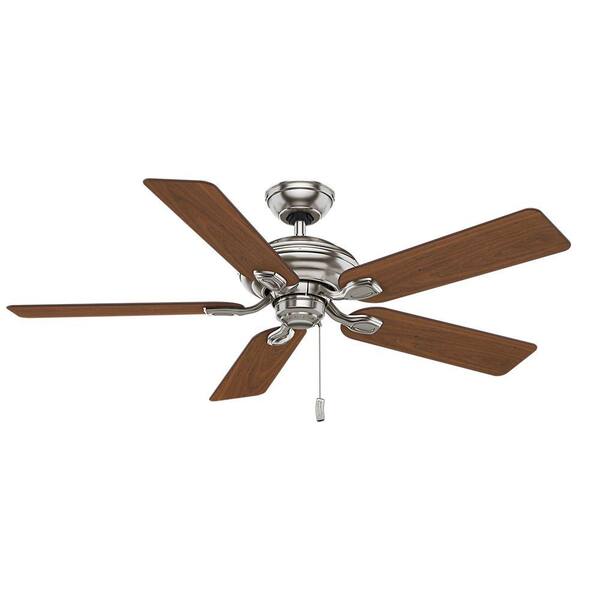 Casablanca Utopian 52 in. Indoor Brushed Nickel Ceiling Fan