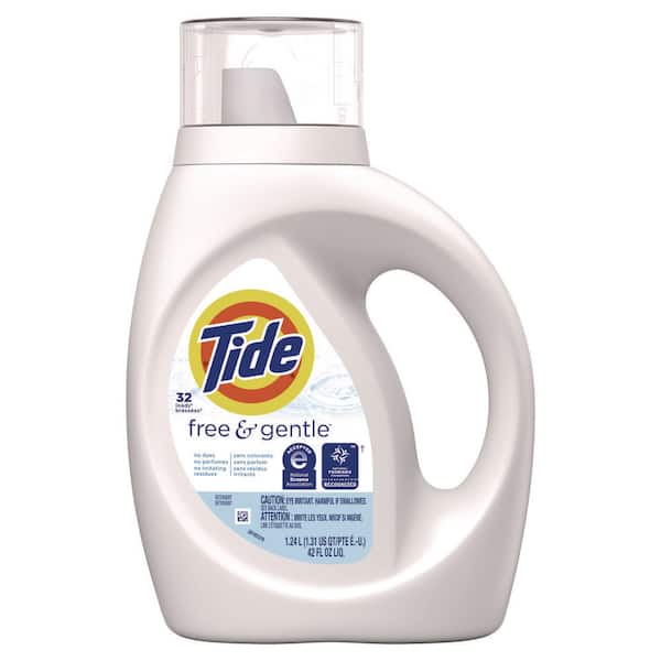 Tide 46 oz. Free and Gentle Liquid Laundry Detergent (32 Loads 6/Carton)