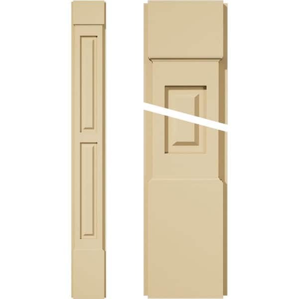 Ekena Millwork 2 in. D x 7 in. W x 60 in. L Primed Polyurethane Pilaster 1- Pack