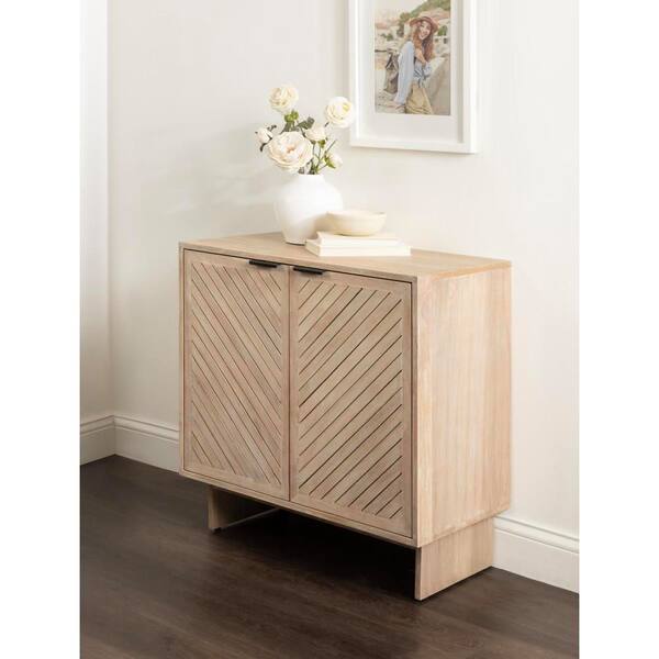 Mezzeta Natural 30 in. H Accent Storage Cabinet