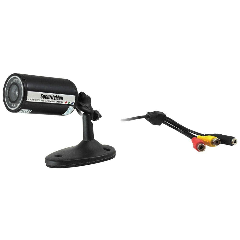 UPC 701107901534 product image for SecurityMan Wired Indoor or Outdoor Bullet Standard Surveillance Camera Kit with | upcitemdb.com