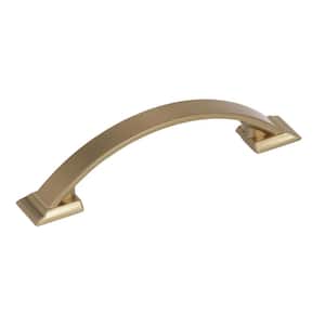 Candler 3-3/4 in (96 mm) Golden Champagne Drawer Pull