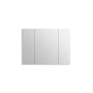 Verdera 40 in. x 30 in. Recessed or Surface Mount Medicine Cabinet with Flat Mirror