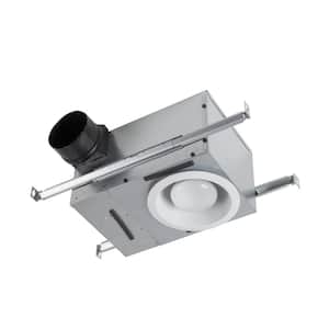 Recessed 70 CFM Bathroom Exhaust Fan and Light with LED Lighting, 1.5 Sones, ENERGY STAR Certified