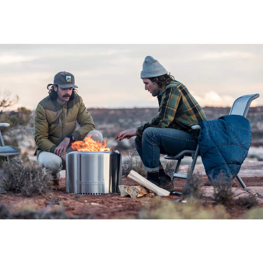 Solo Stove Bonfire 2.0 Smokeless Stainless Steel Fire Pit