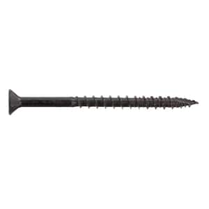 #9 x 2-1/2 in. Black 6-Lobe Torx Drive Exterior Flat Head Multi-Material Screw 1 lbs. -Box (86-Piece )