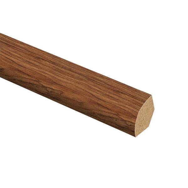 Zamma Charleston Oak 5/8 in. Thick x 3/4 in. Wide x 94 in. Length Vinyl Quarter Round Molding