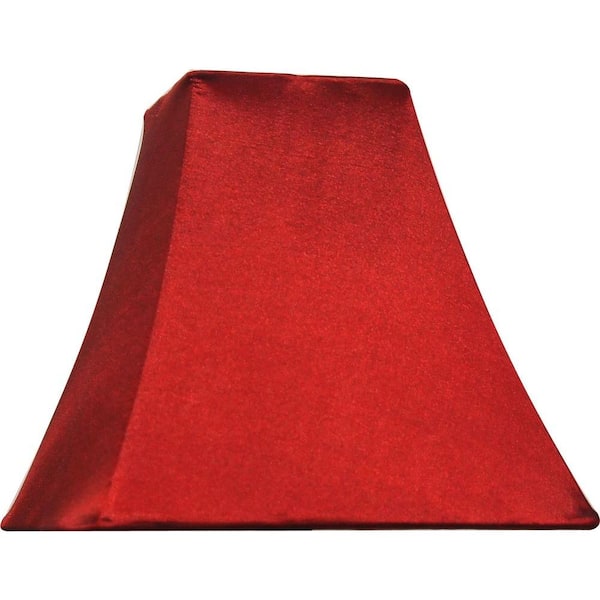 Hampton Bay Mix & Match Burgundy Square Bell Accent Shade