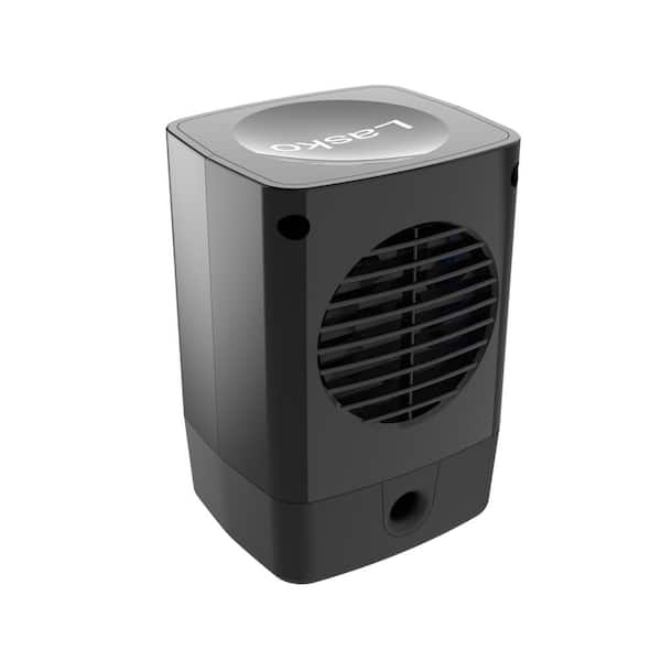 Lasko MyHeat 400-Watt Black Electric Mini Compact Personal