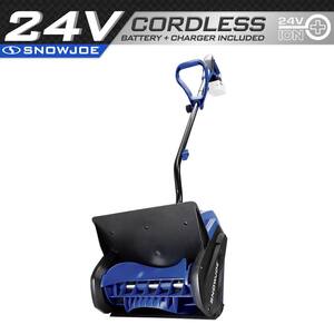13 in. 24-Volt Single-Stage Cordless Electric Snow Shovel Kit with 5.0 Ah Battery Plus Charger