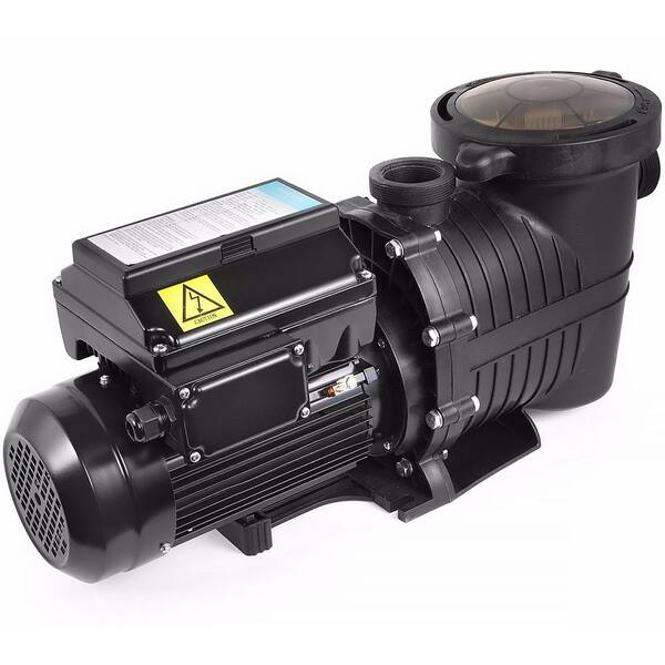 XtremepowerUS 1.5 HP 230-Volt 6060 GPH Self-Priming Variable Speed Pool Pump 1.5 NPT for In/Above Ground w/Timer and LCD Control Panel