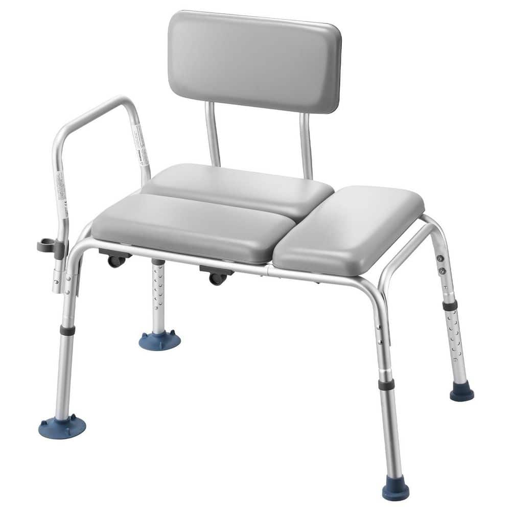 19.7 in.W Free-standing 500 LBS Tub Transfer Shower Bench with Armrest and Backrest in Gray price history on PriceWatchPro