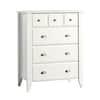 SAUDER Shoal Creek 4-Drawer Soft White Chest 411197