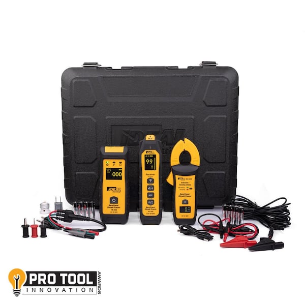 SureTrace Pro Circuit Tracer, 0-600-Volts AC/DC with Continuity Test, Amperage, and Voltage Measurement