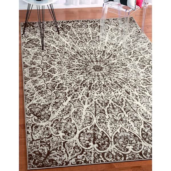 Sofia Grace Dark Gray 8' 0 x 11' 0 Area Rug